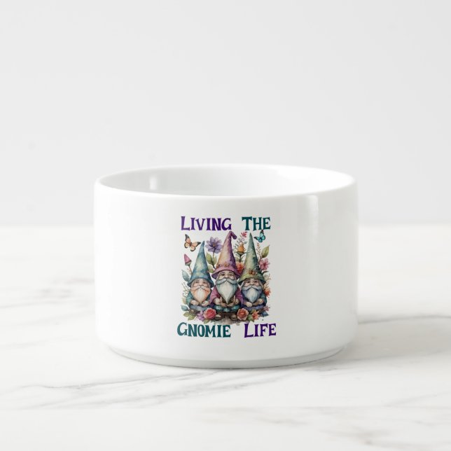 Living The Gnome Life Bowl (Center)
