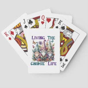 Living The Gnome Life Poker Cards