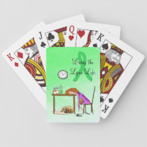 Living the Lymie Life Lyme Disease Playing Cards