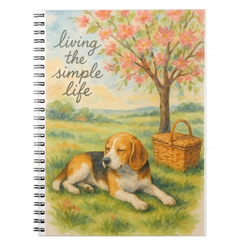 Living The Simple Life Notebook