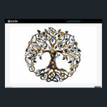 Living Tree Skin For Laptop<br><div class="desc">The Tree of life is an extremely popular symbol that has been used in philosophy, mythology, religion and science for thousands of years. While some experts might argue over what it means, most agree that the tree is a metaphor for the fact that all of the earth is connected. The...</div>