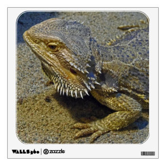 Living Under Fire - Bearded Dragon Wall Decal