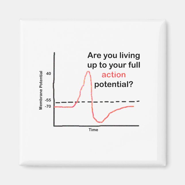 Living Up To Your Full Potential Magnet (Front)