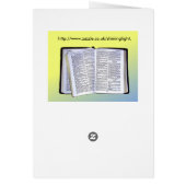 LIVING WATER  Card (Back)