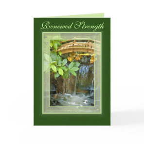 Living Water Get Well Card