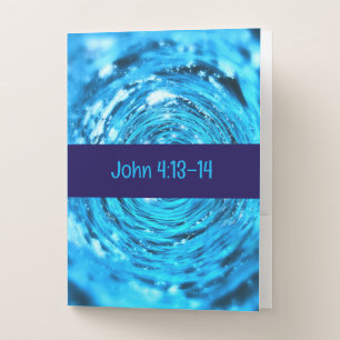 Living water pocket folder