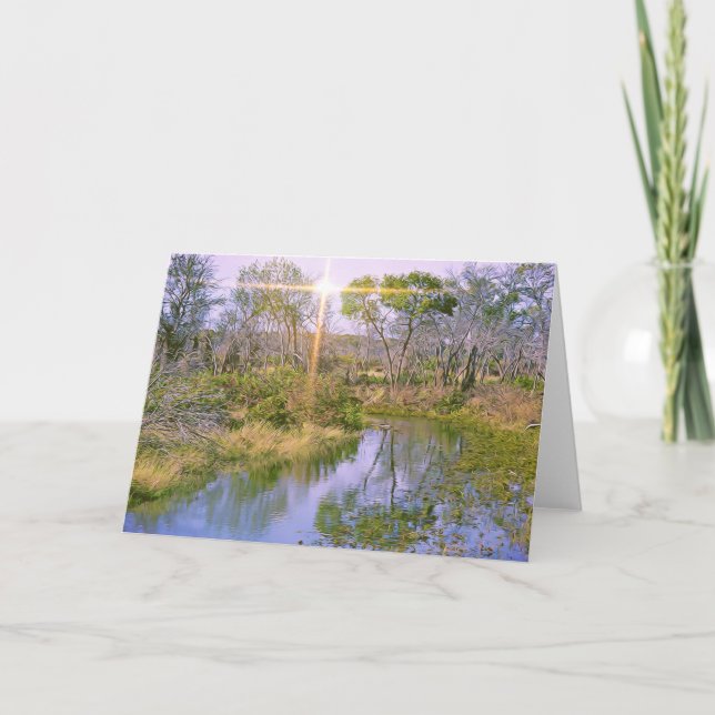 Living Water Scripture Card John 7:38 (Front)