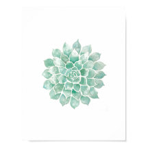 Living Watercolors: Blue-Green