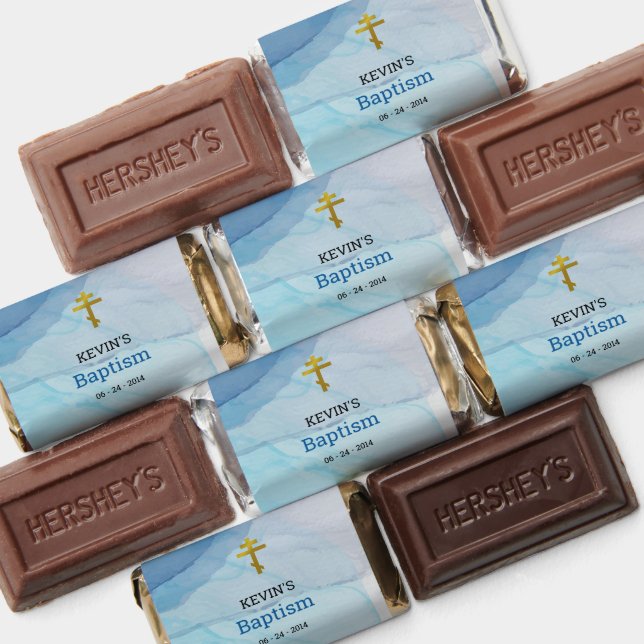 Living Waters Orthodox Christian Baptism Hershey's Miniatures (Assorted)