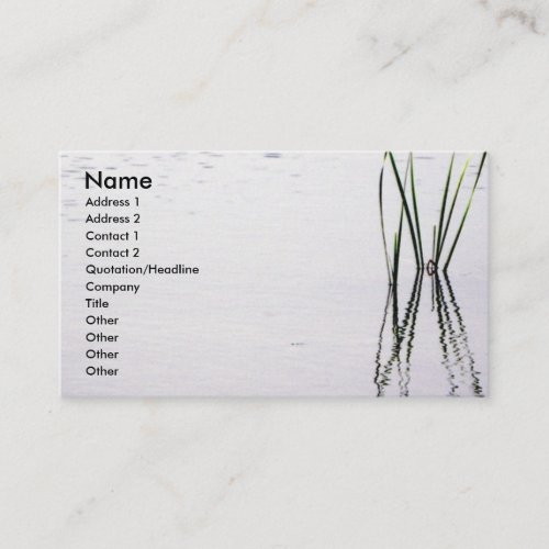 Living Zen Business Cards