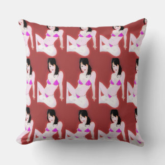 LivingDoll 1 Throw Pillow
