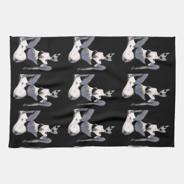 LivingDoll 4 Kitchen Towel (Horizontal)