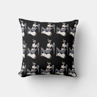 LivingDoll 4 Throw Pillow