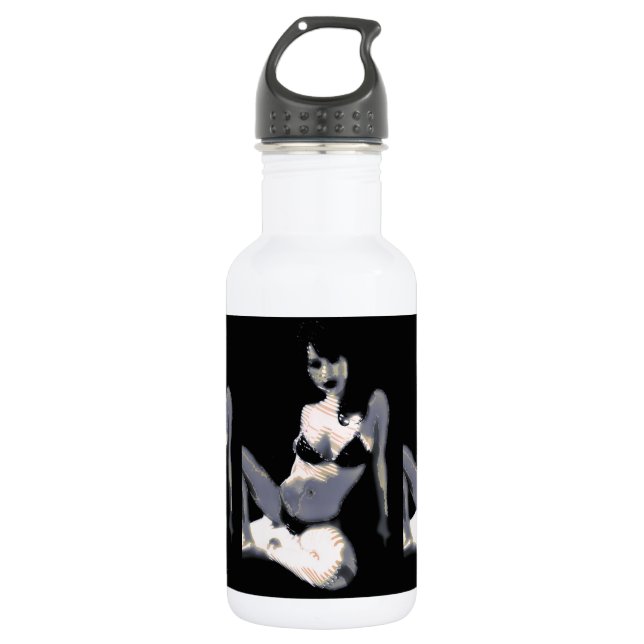 LivingDoll 4 Water Bottle (Front)