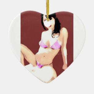 LivingDoll 5 Ceramic Ornament