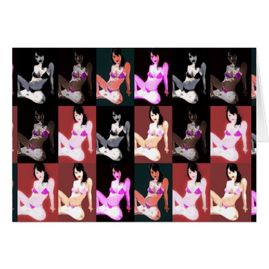 LivingDoll 7 Collage Cards (Front Horizontal)