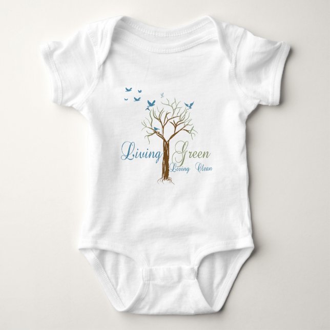 LivingGreen Baby Bodysuit (Front)