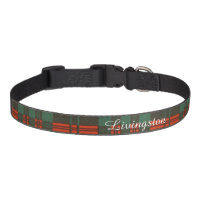 Livingston clan Plaid Scottish tartan Pet Collar