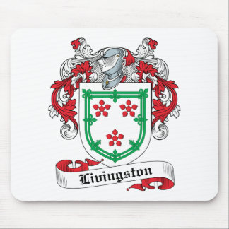 Livingston Family Crest Mouse Pad