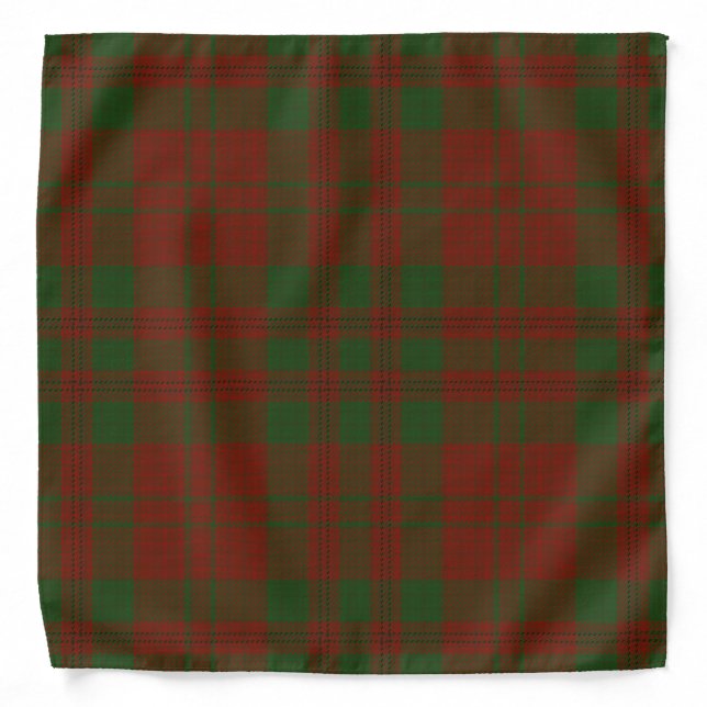 Livingstone Clan Tartan Bandana (Front)