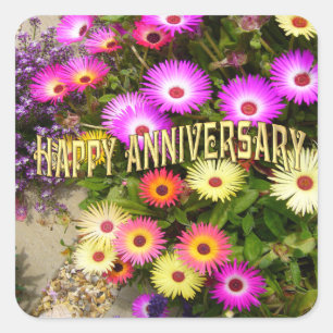 LIVINGSTONE DAISY SQUARE STICKER