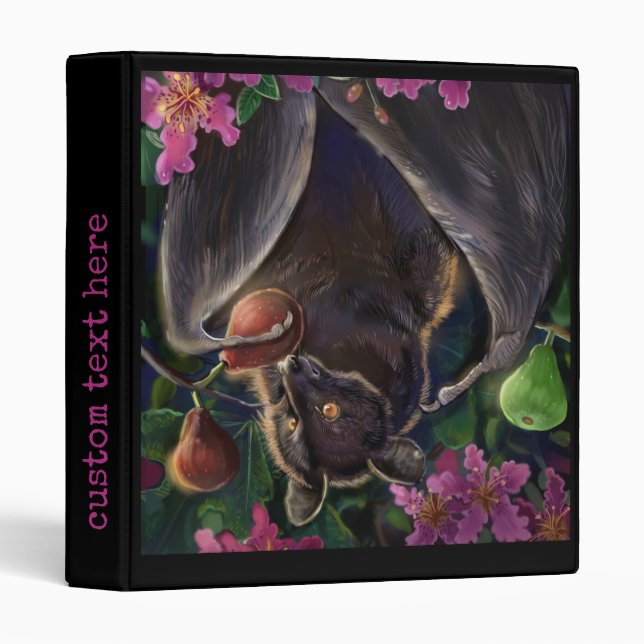 Livingstone Flying Fox 3 Ring Binder (Front/Spine)