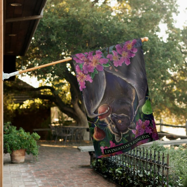 Livingstone Flying Fox House Flag (In SItu)