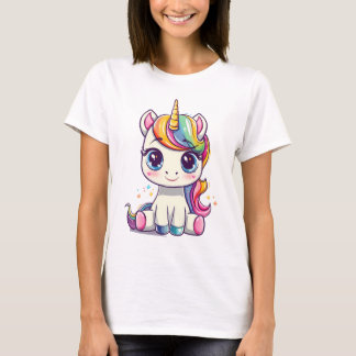 LIVIYA- Rainbow Unicorn T-Shirt