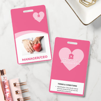 Liviys Cares Logo Badge