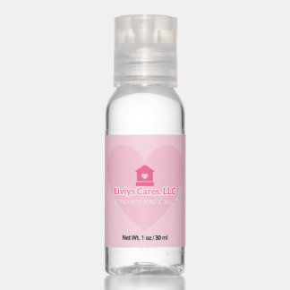 Liviys Cares Logo Hand Sanitizer