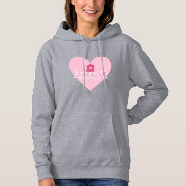 "Liviys Cares Logo  Hoodie (Front)