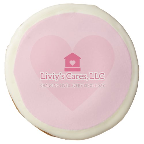 Liviys Cares Logo Sugar Cookie