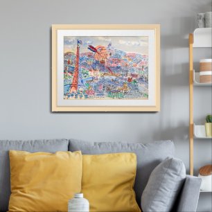 Livre d’or de Marianne Raoul Dufy Framed Art