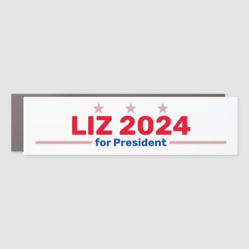 Liz 2024 bumper magnet