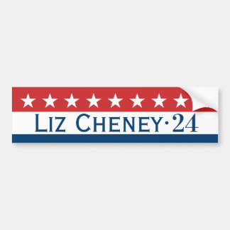 Liz Cheney 2024 Bumper Sticker