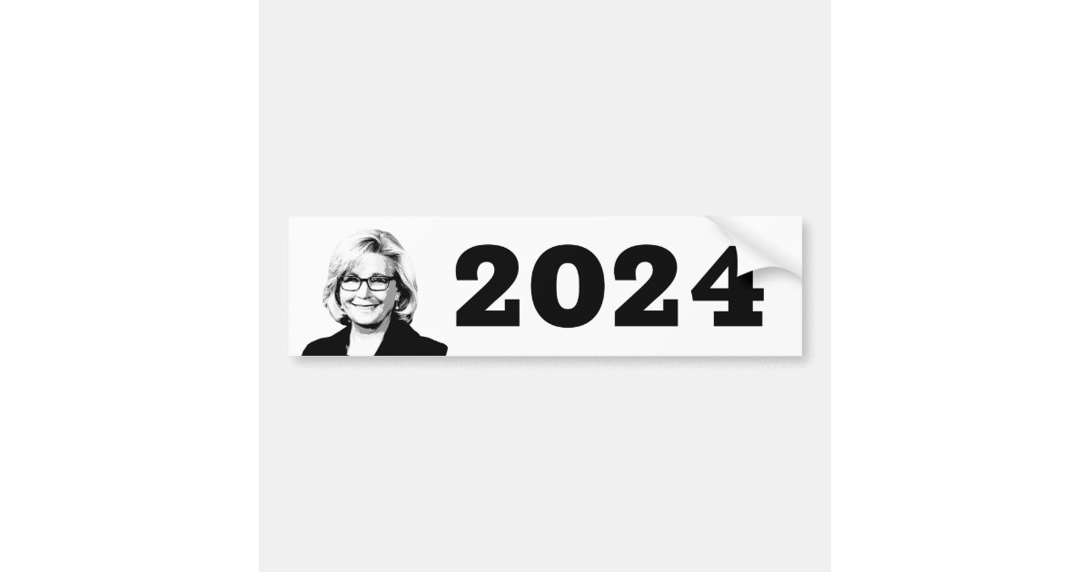 LIZ CHENEY 2024 BUMPER STICKER Zazzle