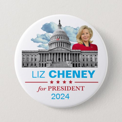 Liz Cheney 2024 Button