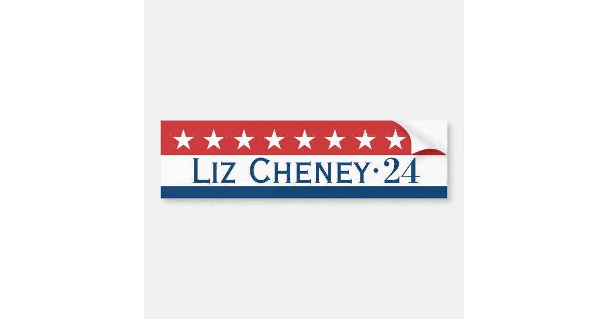 Liz Cheney 2025 Bumper Sticker Zazzle