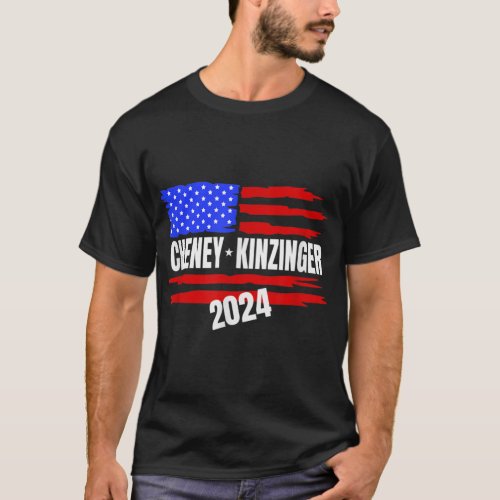 Liz Cheney Adam Kinzinger for President 2024  T_Shirt