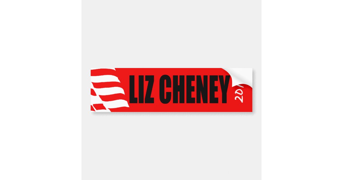 LIZ CHENEY BUMPER STICKER Zazzle