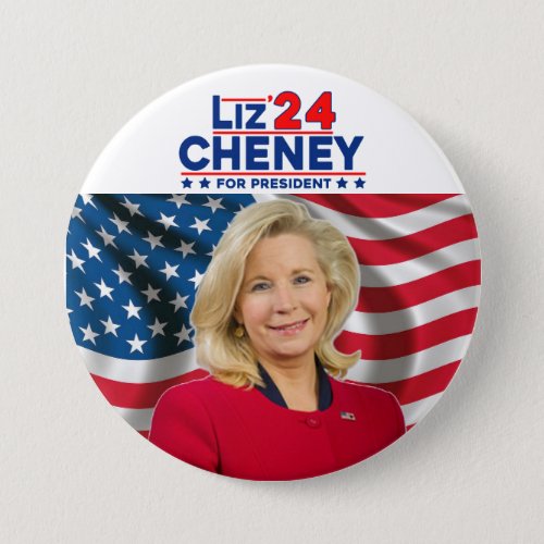 Liz Cheney for President 24 Button