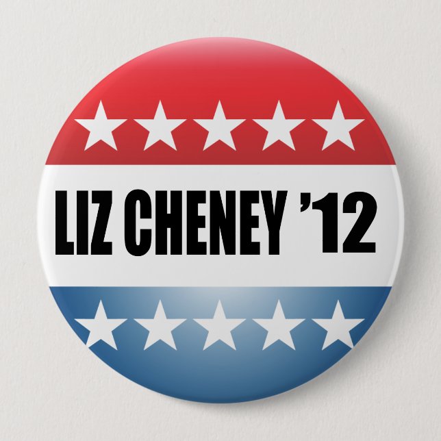 LIZ CHENEY PINBACK BUTTON (Front)