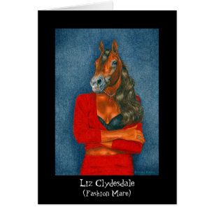 Liz Clydesdale (Fashion Mare) Cards