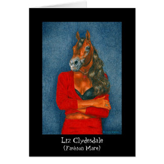 Liz Clydesdale (Fashion Mare) Cards