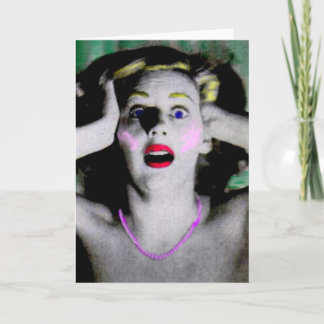 Liz is horrified and terrified card