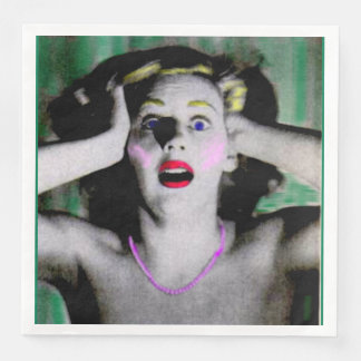 Liz is horrified and terrified paper dinner napkins