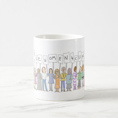 LIZA DONNELLY WISE WOMEN FOR CLINTON EXCLUSIVE MUG