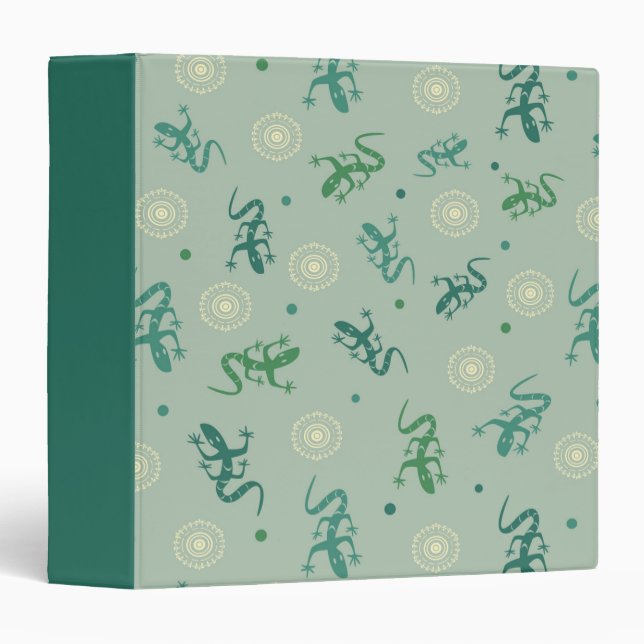 Lizard 3 Ring Binder (Front/Spine)