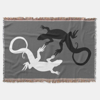 Lizard Art Blankets Reptile Lizard Throw Blanket