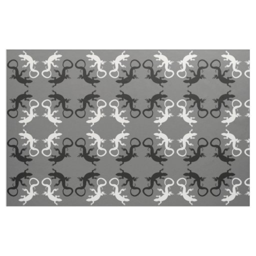 Lizard Art Fabric Reptile Lizard Pattern Fabrics